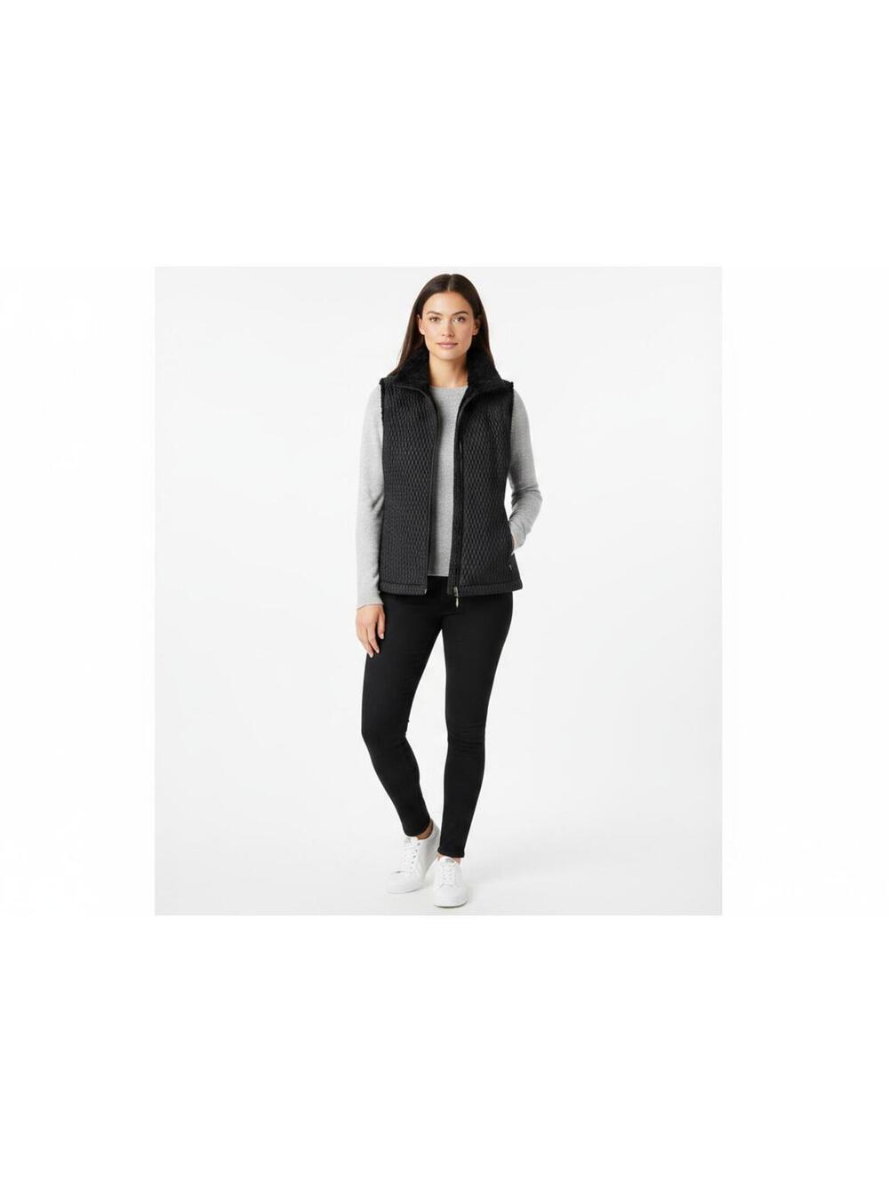 Columbia Women's Quilted Zip Vest Black Size M